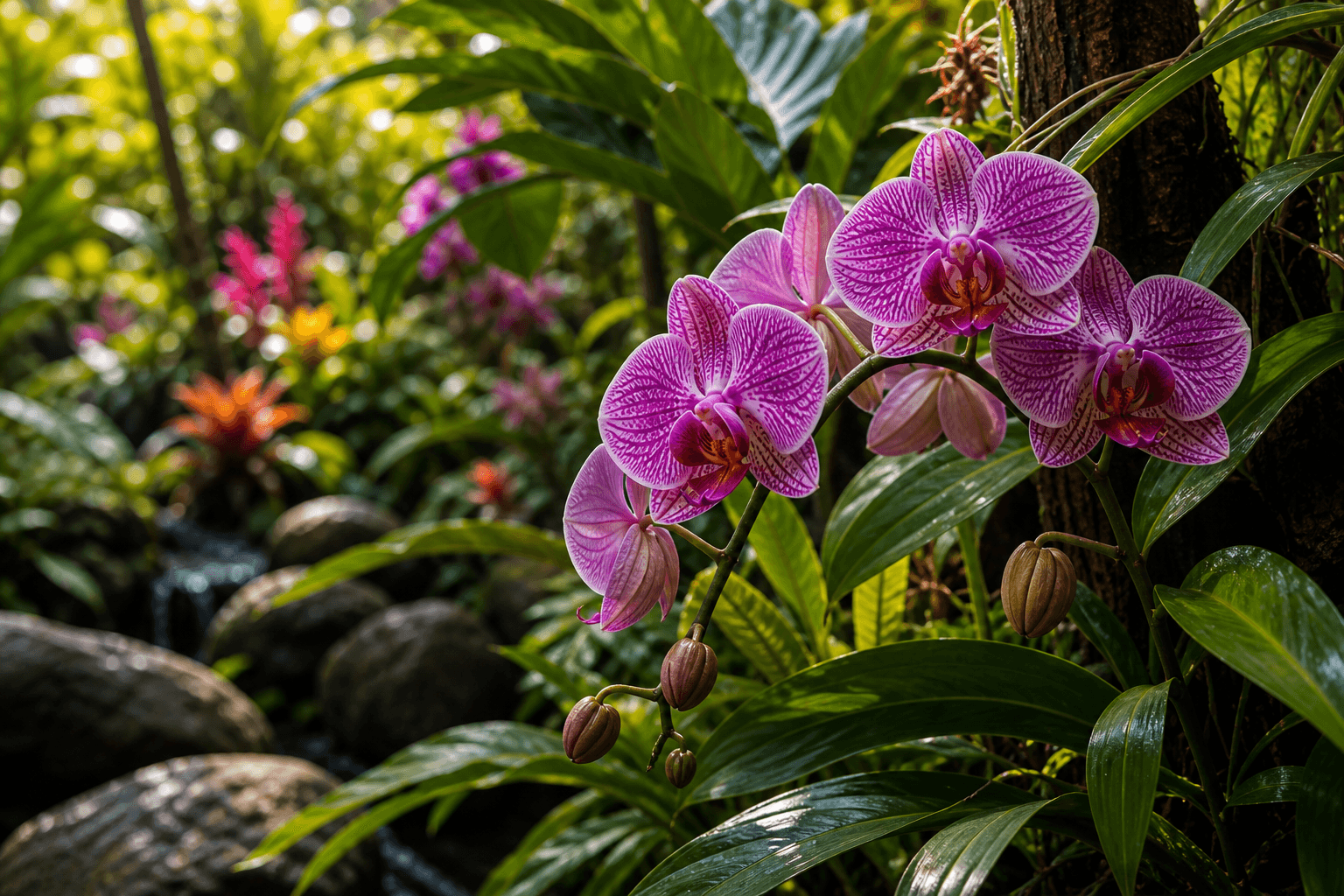 Orchidarium at Loro Parque